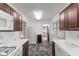 Well-equipped kitchen features modern appliances, countertops, and a functional design at 488 N 24Th Ave, Beech Grove, IN 46107