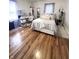 Inviting bedroom with ample natural light and stylish furnishings at 504 S Main St, Waldron, IN 46182