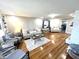 Bright and airy living room with hardwood floors and comfortable seating at 504 S Main St, Waldron, IN 46182