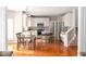 Spacious kitchen seamlessly connects to a dining area and living room, ideal for modern living and entertaining at 5769 Marsh Glen Ct, Carmel, IN 46033