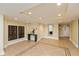 Bright lobby with mailboxes, modern decor, and neutral tile flooring with a patterned inlay at 802 N Meridian St # 205, Indianapolis, IN 46204
