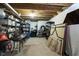 Unfinished basement space ready to be customized for storage and other functional purposes at 8238 Armadale Ct, Indianapolis, IN 46236