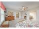 Spacious primary bedroom featuring neutral colors and with a view of the ensuite bathroom at 8238 Armadale Ct, Indianapolis, IN 46236