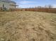 Expansive backyard with a lush lawn and privacy fence, ideal for outdoor activities at 8430 Templederry Dr, Brownsburg, IN 46112