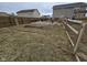Large backyard with raised garden beds, a fence, and lush green space at 8430 Templederry Dr, Brownsburg, IN 46112