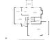 Detailed first floor plan showing the layout of the kitchen, living room, dining area, and garage at 10827 Putnam Pl, Carmel, IN 46032