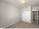 Bedroom featuring a closet, and neutral carpet at 2218 Colfax Ln, Indianapolis, IN 46260
