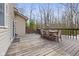 Back deck perfect for outdoor entertaining, featuring ample space and grill at 34 Gettysburg, Coatesville, IN 46121