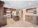 Well-equipped kitchen with a center island, stainless appliances, and lots of storage at 34 Gettysburg, Coatesville, IN 46121