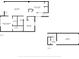 Detailed floor plan showcasing layout of the home's rooms, levels, and garage at 3708 Magenta Ln # 3, Indianapolis, IN 46214