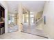 Spacious foyer with tile floors, leading to a bright and open living area at 4615 Crystal Lake Dr, Indianapolis, IN 46240