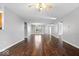 Open living space featuring hardwood floors at 4704 Blue Marlin Way, Indianapolis, IN 46239