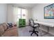 Cozy office with modern desk and decor for a productive workspace at 568 Harstad Blvd, Westfield, IN 46074