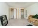 Spacious bedroom with large closets and plenty of room for storage at 6528 Hedback Dr, Indianapolis, IN 46220