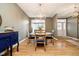 Cozy dining area with natural light and wood floors at 6528 Hedback Dr, Indianapolis, IN 46220