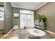 Stylish living room with a large window and modern decor at 6528 Hedback Dr, Indianapolis, IN 46220