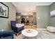 Well-decorated living room with comfortable seating at 6528 Hedback Dr, Indianapolis, IN 46220