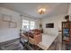 Inviting living room featuring modern decor, hardwood floors, and neutral color palette at 7859 Moore Rd, Gosport, IN 47433