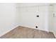Walk-in closet with shelving and hookups on smooth vinyl flooring at 8074 Carina Dr, Indianapolis, IN 46268