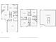 Floorplan of the home layout, including basement and garage at 8074 Carina Dr, Indianapolis, IN 46268