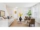 Inviting living room featuring neutral tones, stylish decor, and ample seating for guests at 8074 Carina Dr, Indianapolis, IN 46268