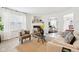 Bright living room with a fireplace, modern decor, and cozy seating area at 8074 Carina Dr, Indianapolis, IN 46268