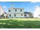 Spacious backyard with lush lawn, perfect for outdoor activities and relaxation at 11866 Weathered Edge Dr, Fishers, IN 46037