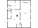 Basement floor plan with laundry, storage, and utility rooms at 1221 Kessler Blvd E Dr, Indianapolis, IN 46220