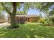 Picture of a large tree providing shade in the backyard, complemented by a well-maintained lawn at 14 Kessler Blvd W Dr, Indianapolis, IN 46208