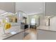 This updated kitchen showcases stainless steel appliances and ample storage at 14 Kessler Blvd W Dr, Indianapolis, IN 46208