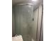 The bathroom features a standalone shower with glass surround and updated fixtures at 2842 Indianapolis Ave, Indianapolis, IN 46208