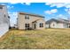 Large backyard featuring a patio and generous lawn space, perfect for entertainment and leisure at 3844 Kilburn Ct, Indianapolis, IN 46228