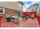 Cozy deck featuring outdoor seating at 3968 Creekwood Dr, Greenwood, IN 46142