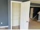 Pantry closet with wire shelving, perfect for organized storage and maximizing kitchen space at 476 Haywood Dr, Greenfield, IN 46140
