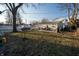 Spacious backyard featuring a patio set and room to relax and entertain at 5068 W 10Th St, Indianapolis, IN 46224