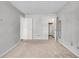 Spacious carpeted bedroom with en-suite, closet, and neutral tones is ready for your personal touch at 5451 Buttonwood Dr, Noblesville, IN 46062