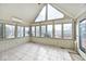 Sunroom with many windows providing ample natural light and scenic views at 5519 Fall Creek Rd, Indianapolis, IN 46220
