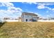Spacious fenced yard with a pergola and patio, providing a private outdoor retreat at 61 Larimar Way, Whiteland, IN 46184