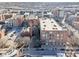 Scenic aerial shot highlighting the architectural design and location within a city environment at 611 N Park Ave # 414, Indianapolis, IN 46204