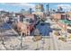 Street view from a corner, emphasizing its urban setting and accessibility, close to property at 611 N Park Ave # 414, Indianapolis, IN 46204