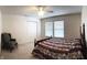 Bedroom with carpet, ceiling fan, and natural light at 6896 Maywood Cir, Avon, IN 46123