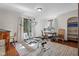 Versatile home gym space with natural light, equipped for exercise and fitness at 906 Franklin St, Columbus, IN 47201