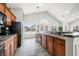 Kitchenette area showcasing modern appliances and ample counter space at 112 Bridgemor Ln, Mooresville, IN 46158