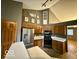 Well-equipped kitchen with stainless steel appliances and plenty of cabinet space at 130 Hanover Dr, Morristown, IN 46161