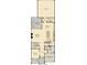 First floor plan showcasing an open-concept layout with a kitchen, great room, and study at 13622 Grand Abbey Way, Fishers, IN 46037