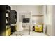 Cozy home office space with modern desk, comfortable seating, and bright natural light at 13634 Grand Abbey Way, Fishers, IN 46037
