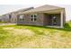 This backyard is spacious and lush, perfect for outdoor activities at 1366 Foxtail Ln, Greenwood, IN 46143