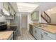Well-lit kitchen with stainless steel appliances and ample storage at 2619 Chaseway Ct, Indianapolis, IN 46268