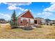 Spacious backyard with a patio area and well-maintained lawn at 3924 Bear Creek Way, Carmel, IN 46074