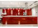 Modern kitchen with ample counter space, island seating, and stainless steel appliances at 501 Fletcher Ave # D, Indianapolis, IN 46203